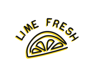 Lime - Fruit Lemon Citrus logo design
