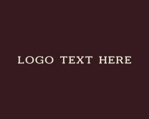Text - Simple Basic Company logo design