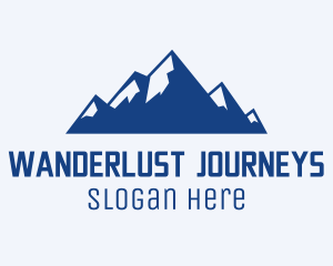 Mountain Tour Peak  Logo