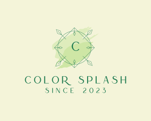 Watercolor Beauty Skincare Cosmetics logo design