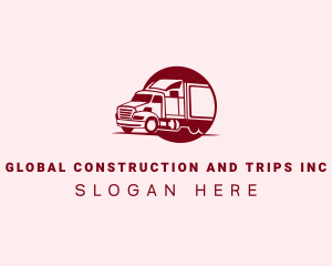 Cargo - Logistic Freight Truck logo design