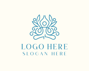 Zen - Holistic Yoga Health logo design