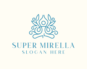 Spa - Holistic Yoga Health logo design