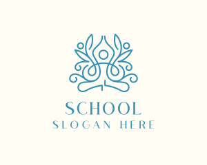 Yogi - Holistic Yoga Health logo design