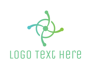 Slack - Propeller Tech Circle logo design