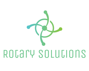 Rotary - Propeller Tech Circle logo design