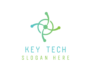 Propeller Tech Circle logo design