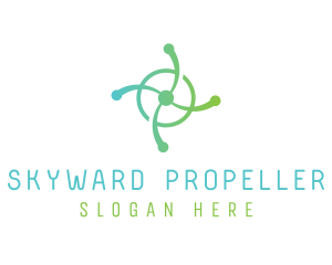 Propeller Tech Circle logo design