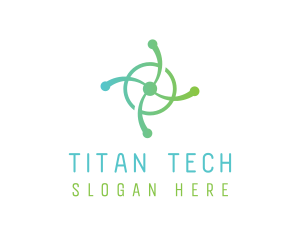 Propeller Tech Circle logo design