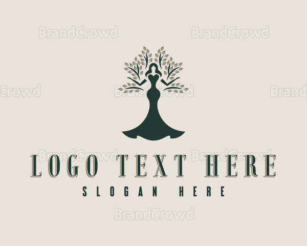 Woman Tree Dress Logo