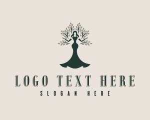 Woman Tree Dress Logo