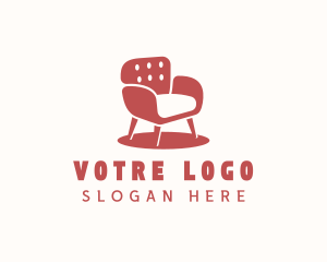 Armchair Furniture Upholstery Logo