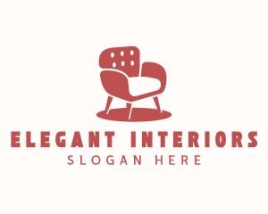 Armchair Furniture Upholstery logo design