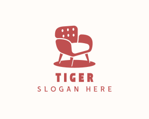 Chair - Armchair Furniture Upholstery logo design