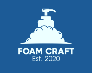 Foamy Liquid Soap  logo design