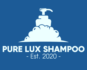 Shampoo - Foamy Liquid Soap logo design