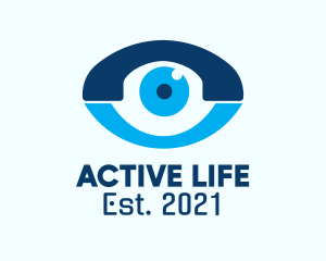 Vision - Phone Eye Clinic logo design