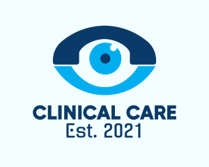 Phone Eye Clinic  logo design