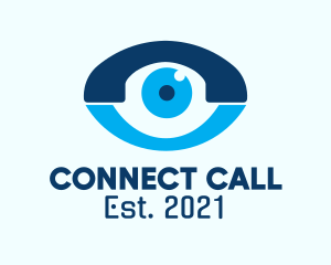 Call - Phone Eye Clinic logo design