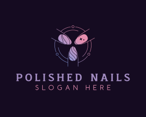 Nail Beauty Salon logo design