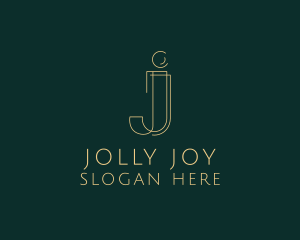 Elegant Boutique Letter J logo design