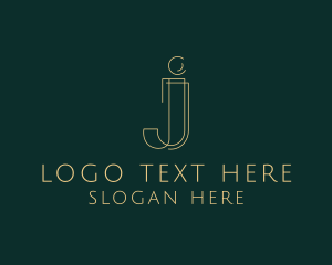 Elegant Boutique Letter J Logo