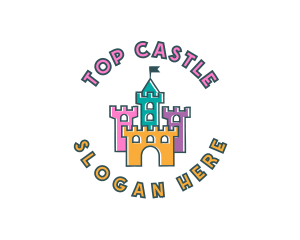 Children Castle Fortress logo design