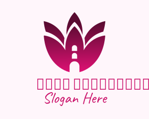 Florist - Lotus Wellness Home logo design