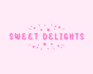 Pink Surprise Wordmark logo design