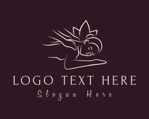 Body - Lotus Flower Therapist logo design