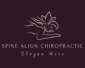 Lotus Flower Therapist logo design