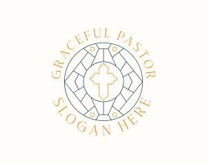 Pastor - Pastor Church Cross logo design
