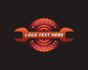 Tire - Automotive Tire Wrench logo design