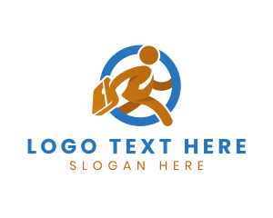 Employee Work Businessman Logo