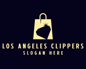 Jewelry Diamond Shopping Bag  Logo