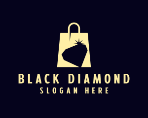 Jewelry Diamond Shopping Bag  logo design