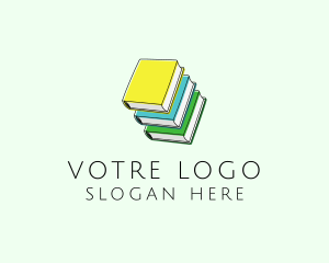College - School Books Education logo design
