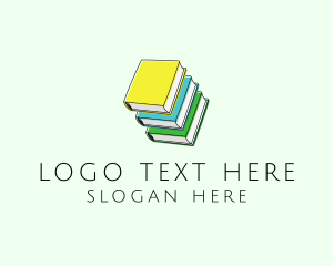 School - School Books Education logo design