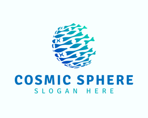 Modern Business Sphere logo design