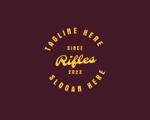 Brand - Retro Hipster Business logo design