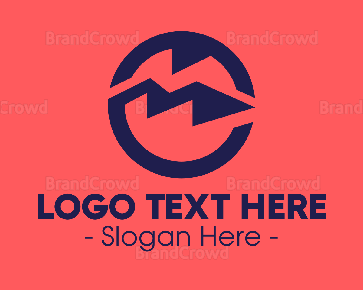 Blue Mountain Circle Logo | BrandCrowd Logo Maker