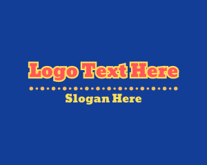 Name - Carnival Bold Wordmark logo design