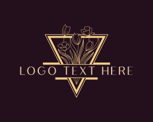 Candles - Floral Botanical Garden logo design