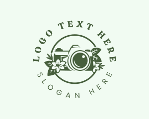 Vlog - Camera Event Photography logo design
