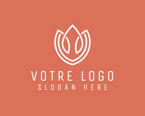 Elegant Tulip Flower Logo