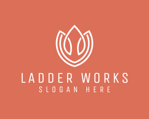 Elegant Tulip Flower logo design