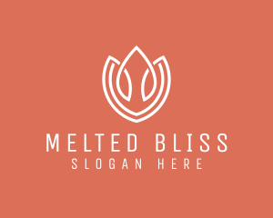 Elegant Tulip Flower logo design