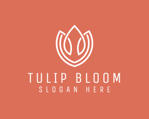Tulip - Elegant Tulip Flower logo design