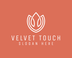 Elegant Tulip Flower logo design