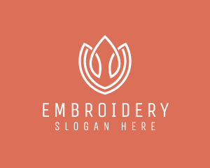 Elegant Tulip Flower logo design